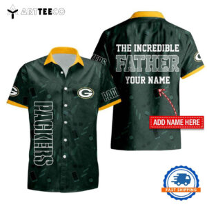 Nfl Green Bay Packers The Increadible Fathers Day Hawaiian Shirt