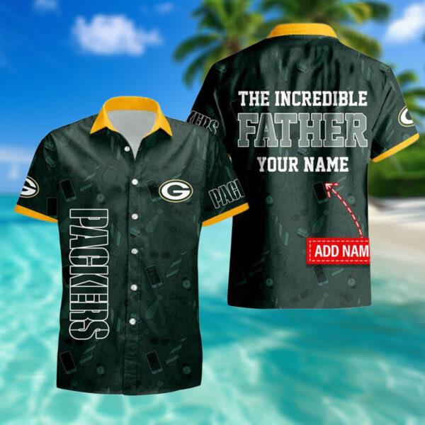 Nfl Green Bay Packers The Increadible Fathers Day Hawaiian Shirt