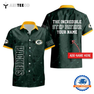 Nfl Green Bay Packers The Increadible Step Fathers Day Hawaiian Shirt