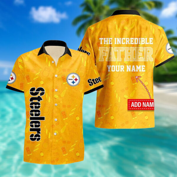 Nfl Pittsburgh Steelers The Increadible Fathers Day Hawaiian Shirt