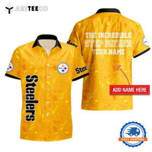 Nfl Pittsburgh Steelers The Increadible Step Fathers Day Hawaiian Shirt