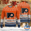 Philadelphia Flyers Hockey Team Design New Christmas Ugly Sweater
