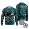 San Jose Sharks Personalized Snow Tree Christmas Ugly Sweater