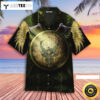 Shield Axe Raven Viking Happy Fathers Day Hawaiian Shirt