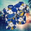 St Louis Blues Floral Elegance Hawaiian Shirt