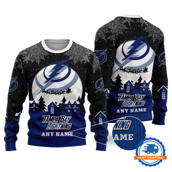 Tampa Bay Lightning Hockey New Design Litmited Christmas Ugly Sweater