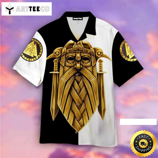 Vikings Happy Fathers Day Hawaiian Shirt