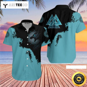 Vikings Happy Fathers Day Hawaiian Shirts