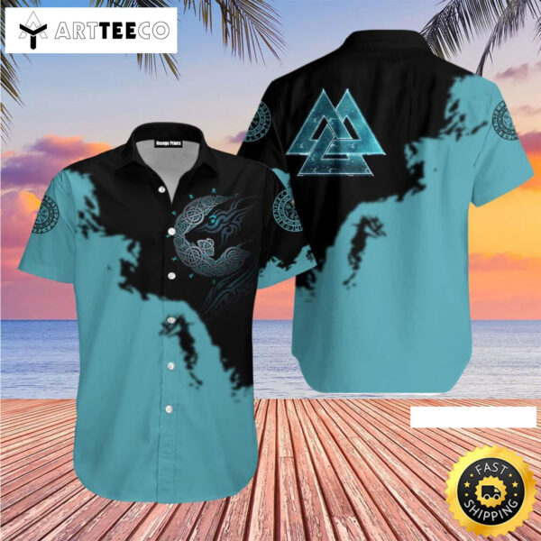 Vikings Happy Fathers Day Hawaiian Shirts
