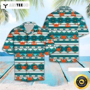 Vikings Pattern Happy Fathers Day Hawaiian Shirt