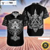 White Fenrir Viking Happy Fathers Day Hawaiian Shirt