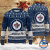 Winnipeg Jets Hockey Team Design New Christmas Ugly Sweater